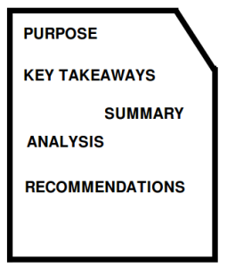 Core Elements of Reports