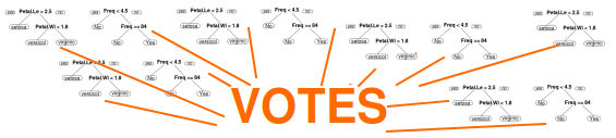 Random Forests are Built with Votes