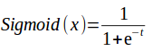 Neural Network Sigmoid Function